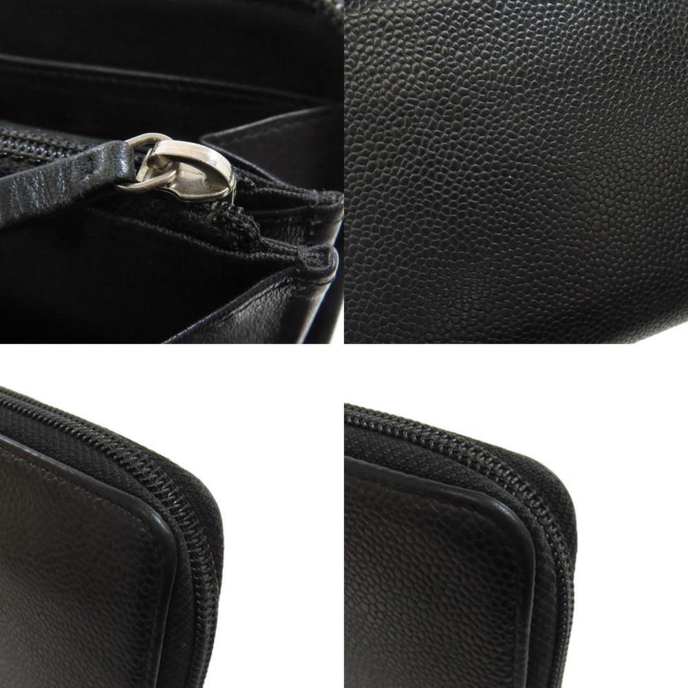 CHANEL Black Logo Wallet - Picture 9 of 11